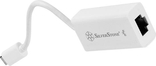 SilverStone EP05 adapter LAN, RJ-45, USB-C 3.0 [wtyczka]
