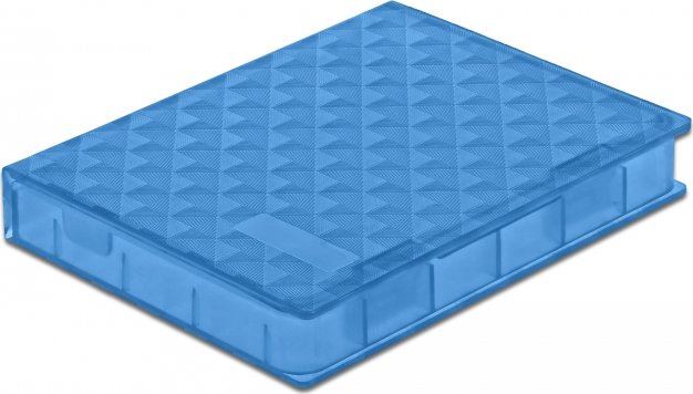 DeLOCK Protection Box for 2.5" HDD, blau
