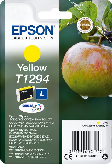 Epson Tinte T1294 gelb