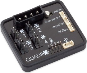 Aqua Computer Quadro für PWM-Lüfter, Licht- und Lüftersteuerung 4-Kanal