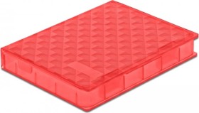 DeLOCK Protection Box for 2.5" HDD, rot