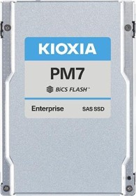 KIOXIA PM7-R Enterprise - 1DWPD Read Intensive SSD 7.68TB, SED, 2.5" / SAS 24Gb/s