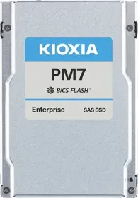 KIOXIA PM7-R Enterprise - 1DWPD Read Intensive SSD 15.36TB, SED, 2.5" / SAS 24Gb/s