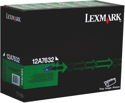 Lexmark Return Toner 12A7632 schwarz