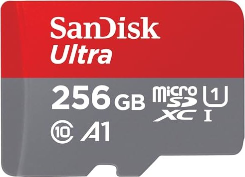 SanDisk Ultra R150 microSDXC 256GB Kit, UHS-I U1, A1, Class 10