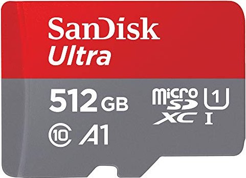 SanDisk Ultra R150 microSDXC 512GB Kit, UHS-I U1, A1 ...
