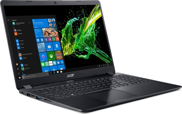 Acer Aspire 5 A515-52G-5542 czarny, Core i5-8265U, 8GB RAM, 128GB SSD, 1TB HDD, GeForce MX150, DE