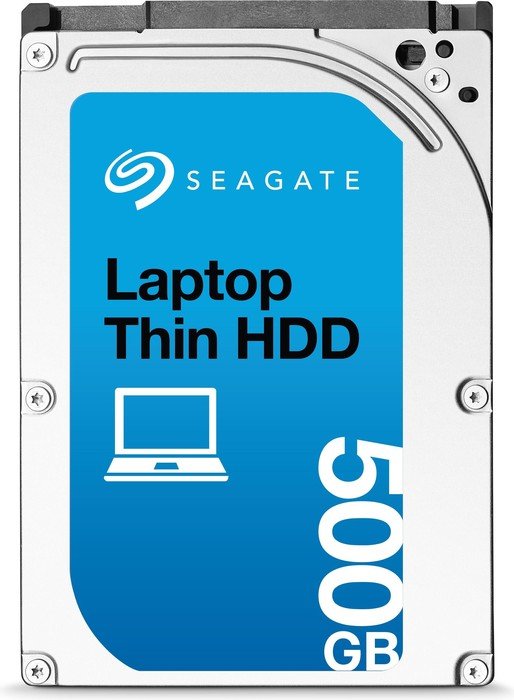 Seagate Laptop Thin HDD 500GB, SATA 6Gb/s