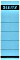 Leitz Rückenschilder für Standard-/Hartpappe-Ordner kurz/breit, blau (16420035)