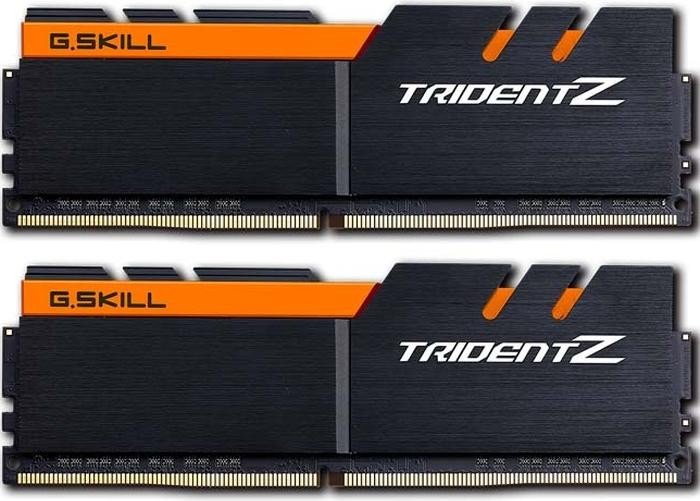 G.Skill Trident Z schwarz/orange DIMM Kit 16GB, DDR4-3200, CL16-18-18-38