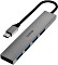 Hama hub USB, 4x USB-A 3.0, USB-C 3.0 [wtyczka] (200101)