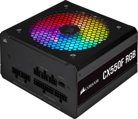 Corsair CX-F RGB Series CX550F RGB, 550W ATX (CP-9020216-EU)
