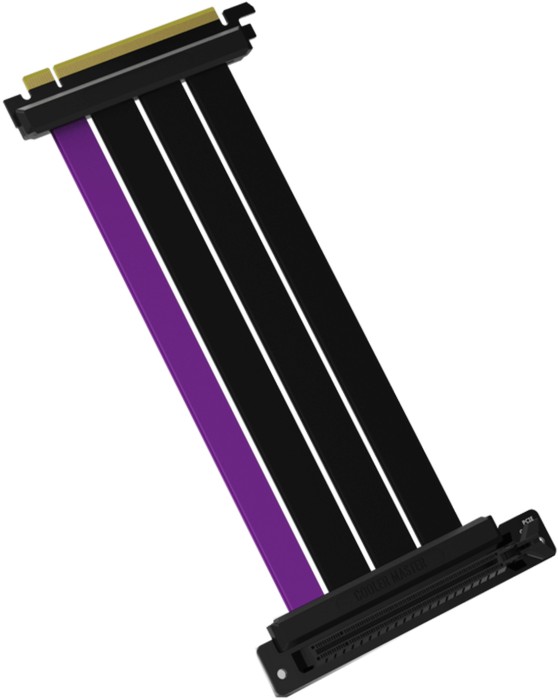 Cooler Master Riser Cable PCIe 4.0 x16, 300mm, czarny