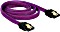 DeLOCK SATA 6Gb/s Kabel Premium violett 0.5m, gerade/gerade Vorschaubild