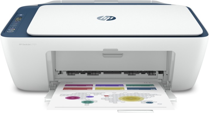 HP DeskJet 2721e All-in-One czarny, Instant Ink, tusz, kolorowe