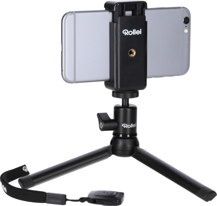 Rollei Smart Photo Mini-Stativ mit Selfie-Stick Titan