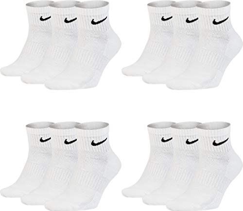 Nike Cotton Cushion Quarter Skarpety biały, sztuk 3