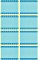 Avery-Zweckform Tiefkühletiketten Sonderformat, 28x36mm, blau, 5 Blatt (59374)