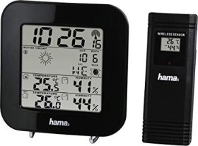 Hama EWS-200 Funkwetterstation Digital schwarz