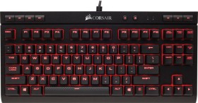Corsair Gaming K63, LEDs rot, MX RED, USB, DE