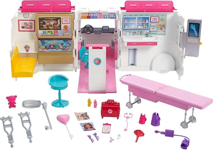 Mattel Barbie Krankenwagen Spielset