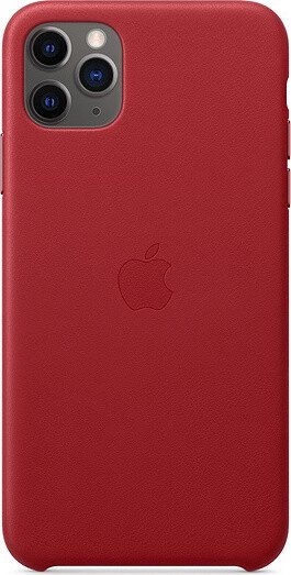 Apple Leder Case für iPhone 11 Pro Max rot