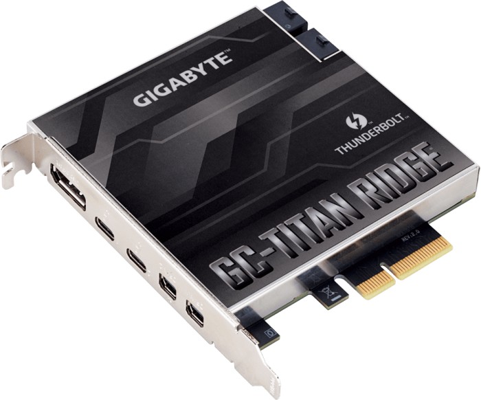 GIGABYTE GC-Titan Ridge 2.0, PCIe 3.0 x4