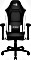AeroCool CROWN Leatherette Black White fotel gamingowy, czarny/biały (CROWNBW)