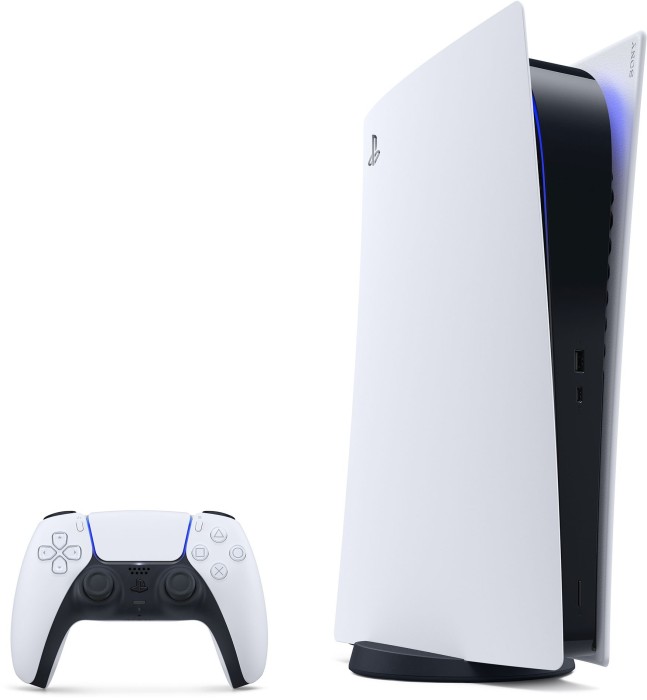 Sony PlayStation 5 cyfrowy Edition - 825GB w tym 2 kontroler biały