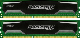 Crucial Ballistix Sport DIMM Kit 8GB, DDR3-1600, CL9-9-9-24