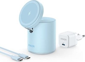 Anker 623 Magnetic Wireless Charger (MagGo) Misty Blue (B2568331)