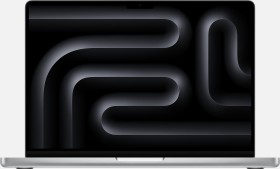 Apple MacBook Pro 14.2" silber, M3 Pro - 12 Core CPU / 18 Core GPU, 18GB RAM, 1TB SSD, DE (MRX73D/A [2023 / Z1AX / Z1AY])