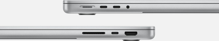 Apple MacBook Pro 14.2", silber, M3 Pro - 12 Core CPU / 18 Core GPU, 18GB RAM, 1TB SSD, DE