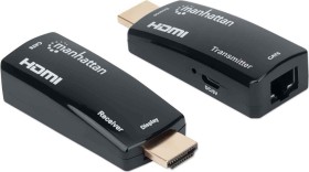 Manhattan 1080p HDMI over Ethernet Extender Kit, HDMI Extender, bis zu 60m