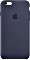 Apple Silikon Case für iPhone 6s Plus schwarzblau Vorschaubild