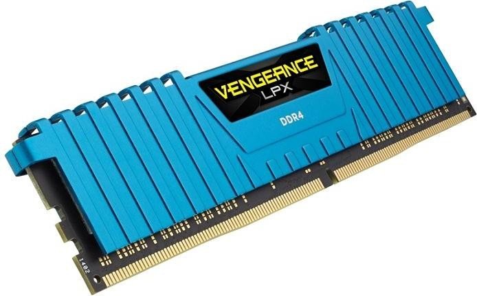 Corsair Vengeance LPX niebieski DIMM Kit 16GB, DDR4-3000, CL15-17-17-35