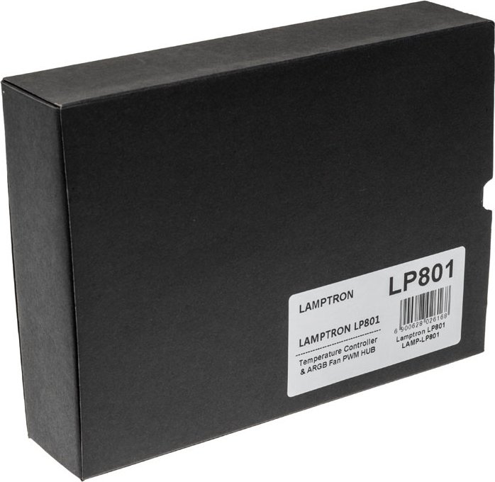 Lamptron LP801, Oświetlenie i rozdzielnik wentylatorów 8-krotny