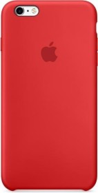Apple Silikon Case für iPhone 6s Plus rot