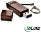 InLine 35065W<br>InLine USB 3.0 pendrive 128GB, woodline orzech, z breloczek do kluczy czarny