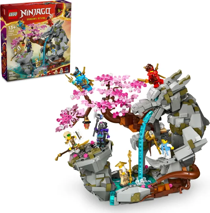 LEGO Ninjago Drachenstein-Tempel 71819 - Systemspielzeug (71819)