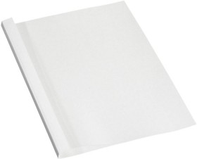 Fellowes Thermobindemappe A4, 150µm, weiß glänzend, 200 Blatt, 50 Stück