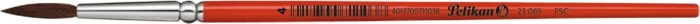 Pelikan Haarpinsel Sorte 23 Rozmiar 4 i 8, zestaw 2 sztuk, opakowanie typu blister