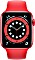 Apple Watch Series 6 (GPS) 44mm Aluminium rot mit Sportarmband rot Vorschaubild