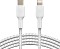 Belkin BoostCharge Braided USB-C to Lightning Cable 2.0m weiß (CAA004bt2MWH)