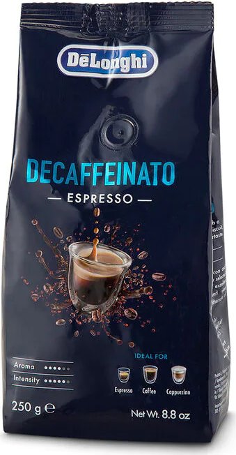 DeLonghi Decaffeinato espresso kawa w ziarnach, 250g
