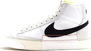 Nike Blazer Mid Pro Club white/light bone/summit white/black