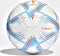 adidas Fußball Al Rihla FIFA WM 2022 Club Ball white/pantone/solar red (H57786)