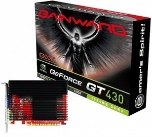 Gainward GeForce GT 430 pasywne, 1GB DDR3, VGA, DVI, HDMI