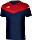 Jako Champ 2.0 Shirt krótki rękaw marine/chili red (męskie) (6120-91)