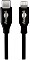 Wentronic Goobay Lightning/USB-C Lade- und Synchronisationskabel 2.0m Retail Polybag schwarz (39447)